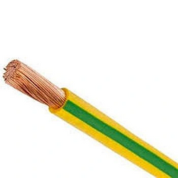 Przewód jednożyłowy giętki H07V-K (LgY) 16 mm² zielono-żółty (green-yellow) bęben: 500mb