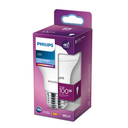 PHILIPS Żarówka LED A60 12,5W/865 odpowiednik 100W 1521lm 6500K zimna biała E27 mleczna