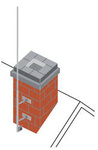 AN-KOM Iglica kominowa fi 10 , L=1000 mm AN-90A/OG/