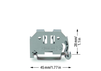 WAGO Bezśrubowa blokada końcowa 6mm 249-116