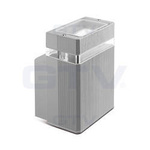 GTV Oprawa ścienna jednokierunkowa NESSA, GU10, max. 50W, IP54, AC220-240V, 50/60Hz, szara LD-NESSAGU10J-80