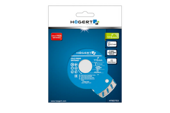HOGERT Tarcza diamentowa-turbo 125 HT6D754
