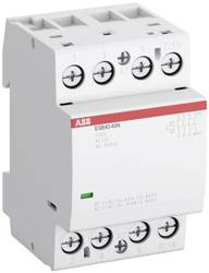 ABB Stycznik modułowy ESB40-40N-06, I=40A (AC-1/AC-7a), 22A (AC-3); U cewki=230V AC/DC; Styki: 4NO