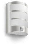 PHILIPS myGarden Kinkiet ogrodowy zewnętrzny stal nierdzewna PYTHON IR z czujnikiem ruchu IP44 z źródłem LED 1x6W 600lm 2700K ciepła biel 230V 173244716