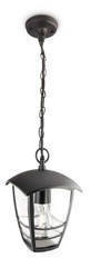 PHILIPS Lampa wisząca myGarden Creek Pendant/Ceiling Black, 1x60W 230V  15386/30/16