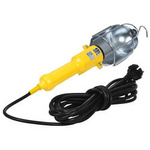 Lampa warsztatowa przenośna z hakiem i wyłącznikiem IP20 E-27 przewód OW 5m LWP-1/5