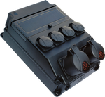 SEZ Rozdzielnica ROS11C/X-21/A 1x16A/5P + 1x32A/5P + 4xGN 230V obudowa czarna