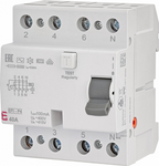 ETI Wyłącznik różnicowoprądowy 4-polowy I=40A Idn=100mA EFI-P4 AC 40/0.1 002061622