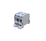 SIMET SIMBLOCK Złączka szynowa gwintowa 2x4-50 mm² Al/Cu 87310 szara STB50-2
