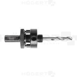 HOGERT Adapter do otwornic, hex 7/16" do otwornic 32-152 mm; HT6D463