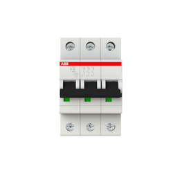 ABB Wyłącznik nadmiarowo-prądowy serii STANDARD 3-polowy B 25A 6kA S203-B25  2CDS253001R0255