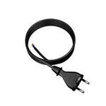 Przewód przyłączeniowy narzędziowy, gumowy z wtyczką prostą 2x1,5 mm² H05RR-F długość: 3m