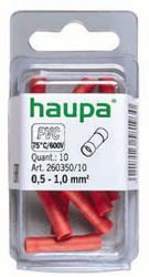 HAUPA Złączka doczołowa izolowana 0,25-1 360500/10