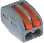 AKS Szybkozłączka 2x2,5 otwierana do linek 2x0,08-4mm 32A 450V