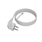 PLASTROL Przewód przyłączeniowy z wtyczką kątową Uni-schucko IP20 3x0,75 mm² H05VV-F (OWY), długość: 3m