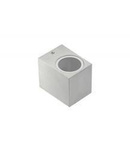 GTV Oprawa ścienna dwukierunkowa, TIAGO KW, GU10, MAX. 2x35W, IP54, AC220-240V, 50/60Hz, inox