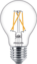 PHILIPS Żarówka LED SceneSwitch 60W A60 E27, 3 kliknięcia=3 barwy=3 moce 2200K-80lm /2500-320lm / 2700K-806lm bez ściemniacza