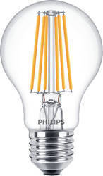 PHILIPS Żarówka LED Bulb Classic A60 8,5W/827 odpowiednik 75W 1055lm 2700K ciepła biała E27 filament szklana