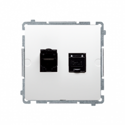 Gniazdo komputerowe 2x RJ45  BM62.01/11