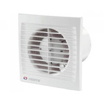 VENTS Wentylator osiowy biały 100STH wyłącznik czasowy: 1-25min. higrostat, średnica: Ø100mm; wydajność: 95m³/h; 14W 230V AC