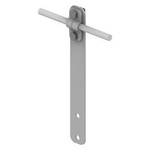 AN-KOM Uchwyt prosty Z-śruba L=18cm  AN-12/OH/