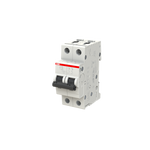 ABB Wyłącznik nadmiarowo-prądowy serii STANDARD 2-polowy C 16A 6kA S202-C16