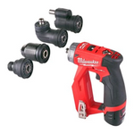 Milwaukee Wiertarko-wkrętarka z wymiennym uchwytem 12V 10mm HEX 1/4" 34nm