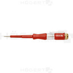 HOGERT Próbnik napięcia 100-250V, 140 mm HT1S982