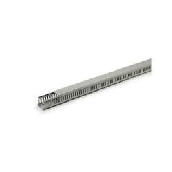 ABB Kanał grzebieniowy 25x80 PCV z pionowymi szczelinami 4/6mm, długość: 2m