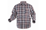 Hogert ILLER koszula granatowa/czerwona krata XL (54) HT5K386-XL