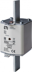 ETI Wkładka topikowa NH2/WT2 gF 400A/500V