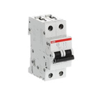 ABB Wyłącznik nadmiarowo-prądowy serii STANDARD 2-polowy B 20A 6kA S202-B20