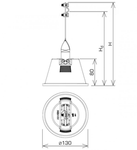 AN-KOM Nadstawka do uchwytu Z-śruba H=18,5cm AN-11ML4