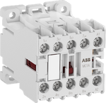 ABB Stycznik mini MC1A400AT4; Moc znamionowa: 4kW przy 400V; Napięcie cewki: 120V AC; Styki główne: 4NO