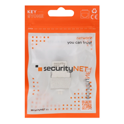securityNET Moduł RJ45 keystone kat. 6 STP (beznarzędziowy)