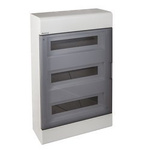 Rozdzielnica natynkowa drzwi transparentne SRn-54 (3x18) (N+PE)