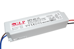 GLP Zasilacz stałonapięciowy GPV-60-12; Uwe: 180-264V AC; Uwy: 12V; Iwy: 0-5A, moc: 60W; IP67
