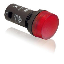 ABB Lampka kontrolna z diodą LED fi=22mm CL2-523R;  U=230V AC; Czerwona   1SFA619403R5231