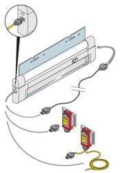 ABB Oprawa oświetleniowa IS2-EV1041 do szaf IS2; W=574mm; 13W 230V