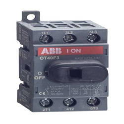 ABB Rozłącznik zasilania 0-1  ABB OT 40 F3  1SCA104902R1001