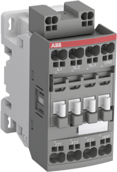 ABB Stycznik AF12-30-10K-11 3-polowy Moc znamionowa AC-3: 5,5kW Prąd roboczy AC-3: 12A Napięcie cewki: 24-60V AC/DC Zacisk: Push-In
