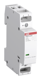 ABB Stycznik modułowy ESB16-02N-06, I=16A (AC-1/AC-7a), 9A (AC-3); U cewki=230V AC/DC; Styki: 2NC
