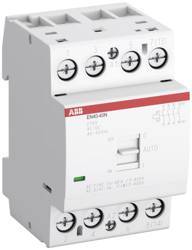 ABB Stycznik modułowy z obsługą ręczną/automatyczną EN40-40N-06, I=40A (AC-1/AC-7a) 11kW (AC-3/400V) U cewki=230V AC/DC; Styki: 4NO