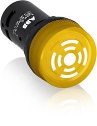 ABB Sygnalizator optyczno-akustyczny żółty fi=22mm U=24V AC/DC; Ie= 30mA; 90dB; CB1-610Y 1SFA619600R6103