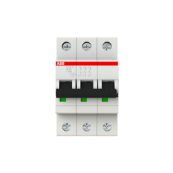 ABB Wyłącznik nadmiarowo-prądowy serii STANDARD 3-polowy B 32A 10kA S203M-B32