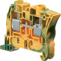ABB Złącze śrubowe listwowe ZS-10 PE 0,5-10 mm²  żółto-zielone