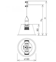 AN-KOM Nadstawka do uchwytu Z-śruba H=18,5cm AN-11ML4