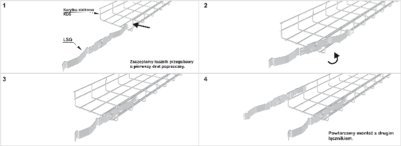 BAKS Łącznik przegubowy LSG; 901900