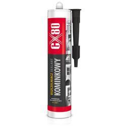 CX80 SEALANT Uszczelniacz kominkowy na bazie szkła wodnego, kartusz 300ml