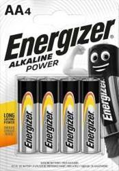 ENERGIZER Alkaline Power Bateria AA (R06) E91 1,5V 4 sztuki; E300132901